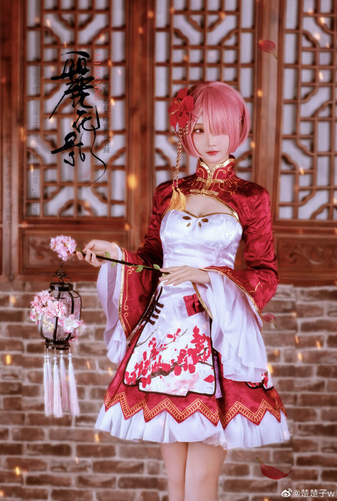 【COS正片】从零开始拉姆蕾姆旗袍cos cn鹤祈&amp;楚楚子