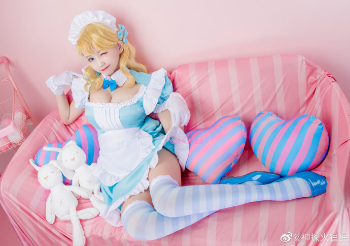 【COS正片】碧蓝航线埃米尔贝尔汀cos 女仆浪漫 cn神探火狸狸 - 第6张 - 机器猫次元 【COS正片】碧蓝航线埃米尔贝尔汀cos 女仆浪漫 cn神探火狸狸