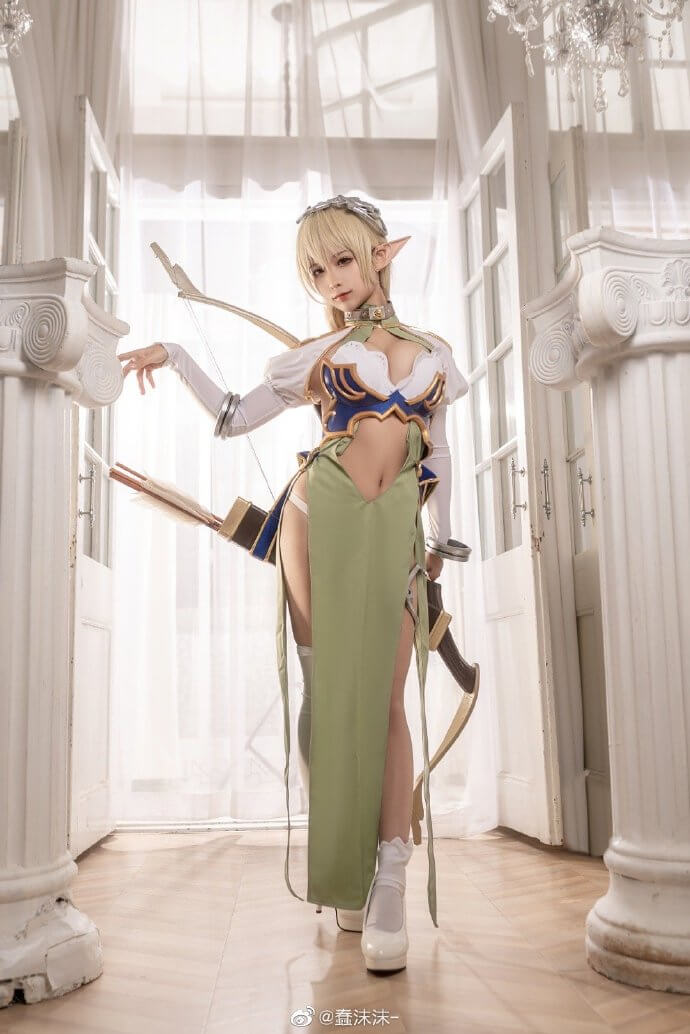 【COS写真】精灵村三套超美精灵造型写真集 cn蠢沫沫-