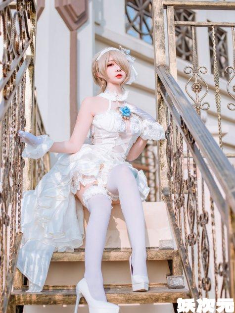 【COS正片】崩坏3丽塔花嫁cos 蔷薇誓言 cn二佐Nisa