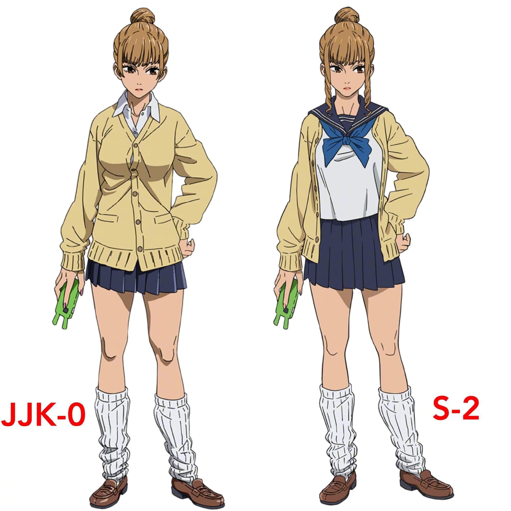 咒术回战第二季人设对比图