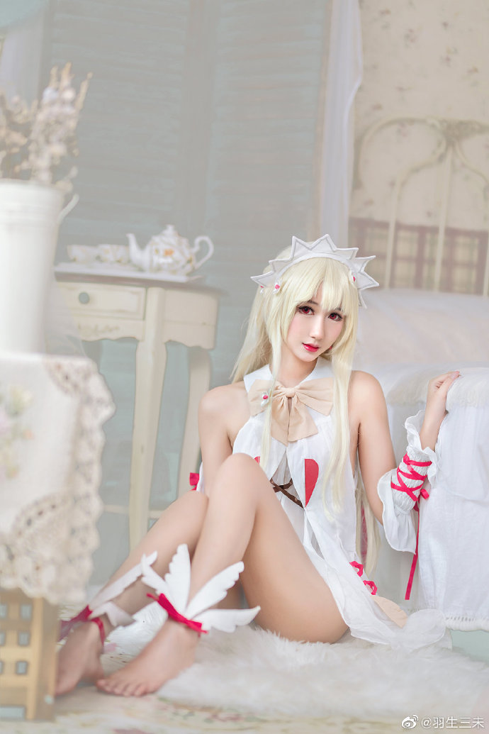 【COS正片】FGO伊莉雅cos 巧克力天使礼装 cn羽生三未