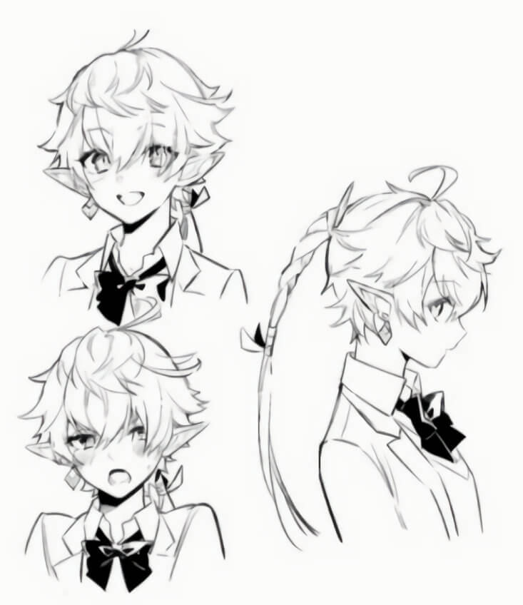 最终幻想14衍生漫画《私立艾欧泽亚学园》