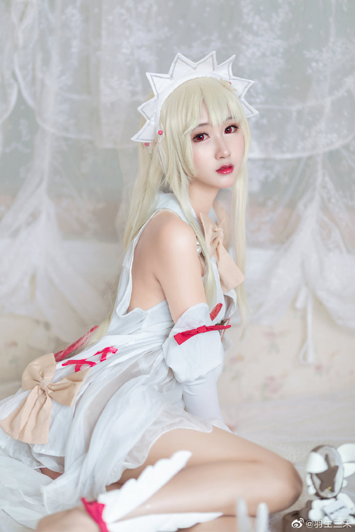 【COS正片】FGO伊莉雅cos 巧克力天使礼装 cn羽生三未