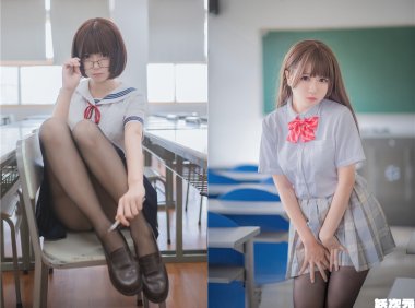 B站萌妹子@白金saki 写真合集[9套][持续更新]