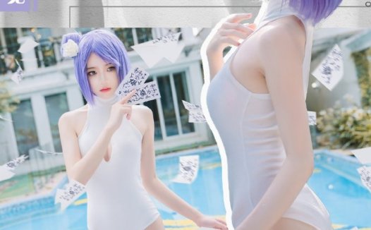 【COS正片】火影忍者手游决斗场沙滩派对 泳装小南cos cn桜桃喵