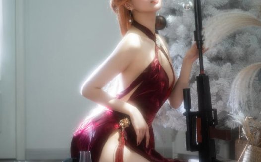 【COS正片】少女前线OTs4闪电姐 晚宴的统治者cos cn周叽