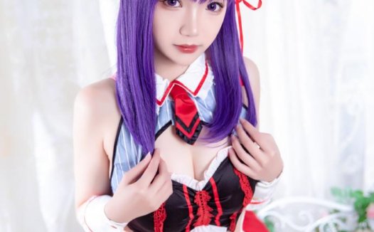 【COS正片】FGO间桐樱女仆同人cos cn雪晴Astra