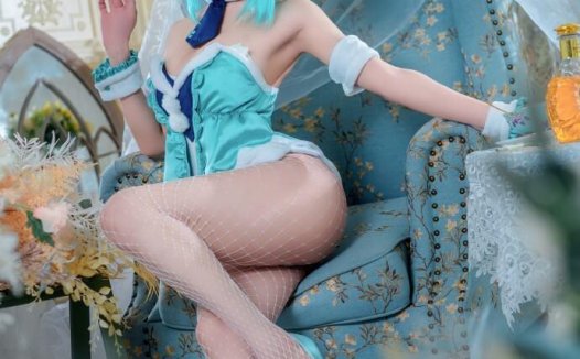 【COS正片】初音未来 miku白兔女郎Ver. cn阿包也是兔娘