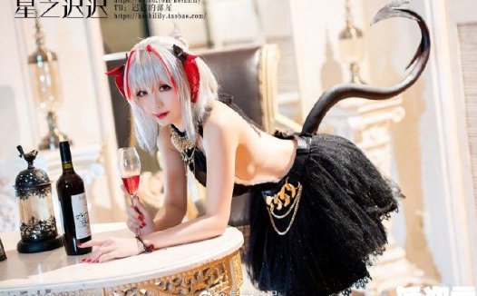 【COS正片】明日方舟W同人礼服cos cn星之迟迟