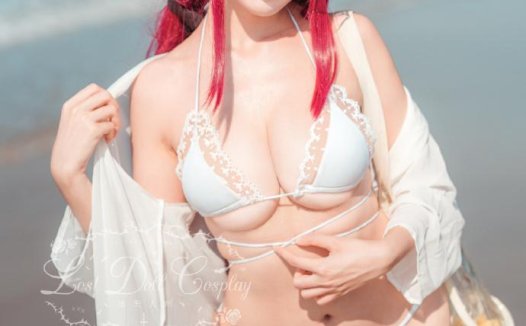 【COS正片】碧蓝航线絮库夫泳装cos cn迷失人形QUQ