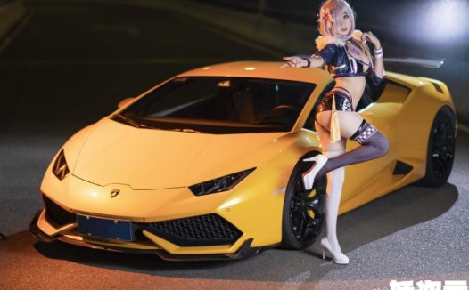 【COS正片】FGO同人赛车玛修cos cn周叽是可爱兔兔