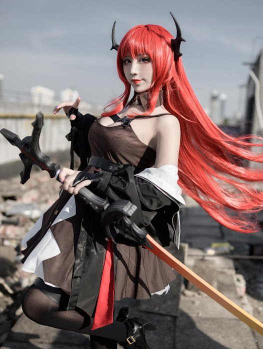 【COS正片】明日方舟史尔特尔cos cn九曲jean