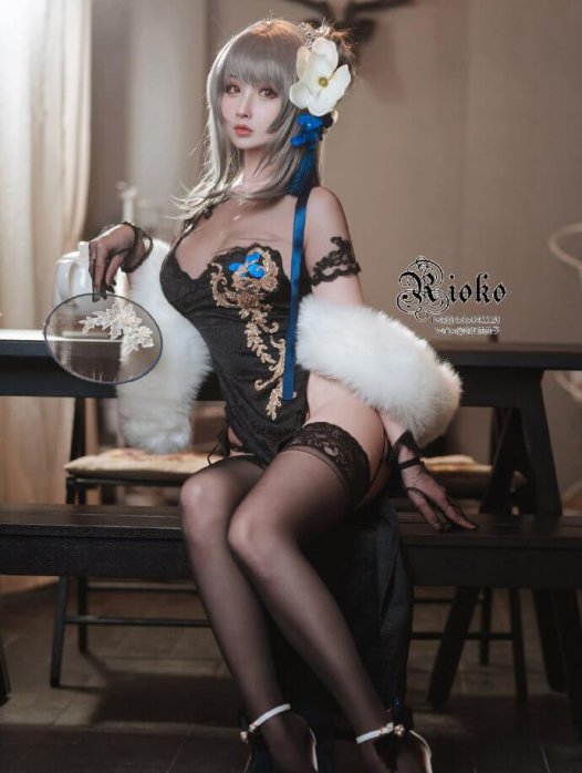 【COS正片】碧蓝航线路易九世旗袍cos瑰丽的执勤人 cn肉扣热热子